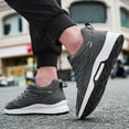 thumbnail image 6 of Mens Elevator Sneakers 2.36 Inch Invisible Height Increasing Taller Lifting Shoes Lace up Elevator Shoes Hidden Heel Trainers Fashion Sneakers, 6 of 14