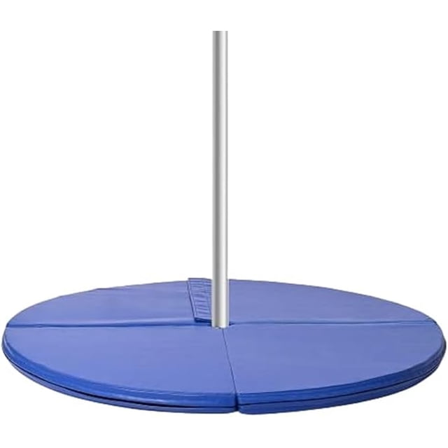 Colchoneta de Seguridad para Tubo de Pole Dance SereneLife, Bastón de Baile, Ligera, Plegable y Portátil con Funda, Fácil de Limpiar, Ideal para Casa, Gimnasio, Yoga y Entrenamiento de Baile