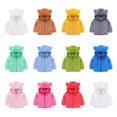 thumbnail image 5 of XQYLOS Kids 𝖲herpa Flece Jacket - Zip Up 𝖡ear Hoodie with Pockets for Toddler Boys Girls 1-6Y Winter Warm Outerwear, 5 of 5