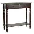 thumbnail image 3 of SAFAVIEH Rosemary 2-Drawer Console Table Dark Cherry, 3 of 5