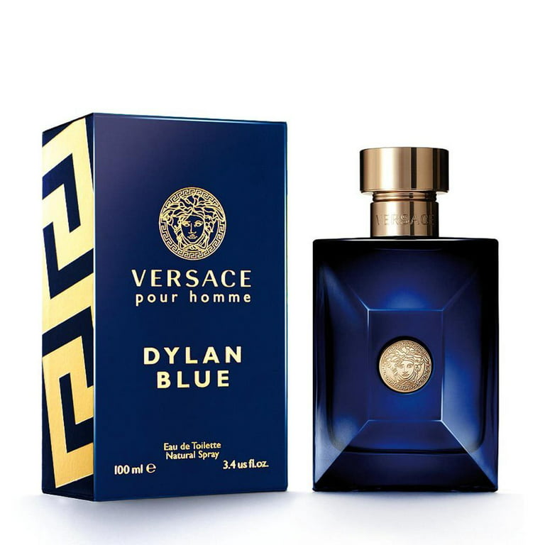 Versace Pour Homme Dylan Blue FOR MEN by Versace - 3.4 oz EDT  Spray : Beauty & Personal Care