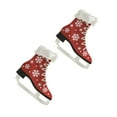 thumbnail image 3 of Minkissy 2Pack Ice Skates Decoration Wood For Romantic Xmas Style Holiday Parties, 3 of 8