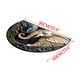 thumbnail image 3 of Tapete semicircular de barro de diatomeas para piso, felpudo, tapete absorbente para porche, alfombra para puerta de cocina, alfombra semicircular, 3 of 7