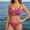 Pink, variant on Two Piece Bathing Suits for Women Swim Tops Women and Swim Bottoms Summer High Cut Swimsuit for Women Tummy Control Sleeveless Eyelet Regular Fit Bathing Suits