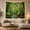 Woodland Water, variant on Lush Forest Canopy with Sunlight Rays Serene Fantasy for Nature Lovers Enchanted Woodland Art Housewarming Gift Tapestry Wall Hanging for Bedroom and Living Room