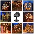 thumbnail image 5 of TOPCHANCES Christmas Projector Lights, Waterproof Moving Snowflake Light Indoor & Outdoor Landscape Spotlight for Home Garden Yard, Patio Decoration (Christmas Pattern), 5 of 10