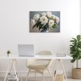 thumbnail image 3 of Stupell Industries French Country In Full Bloom White Peonies Canvas Art, 24 x 16, by Petals Prints Design, 3 of 8