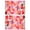 Gallery Wrapped, variant on Art Remedy Colorful Urban Art Canvas, 15" x 10", Gallery Wrapped, Crimson Pulse Set
