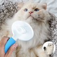 thumbnail image 5 of Cepillo para perros y gatos, peine de aseo de autolimpieza, cepillo para depilación, peine de masaje para gatos, cepillo antipelo para mascotas, peine de masaje para depilación JAMW Sencillez, 5 of 5