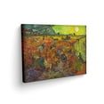 thumbnail image 1 of Cuadro Vincent Van Gogh El Viñedo Rojo Listo para Colgar Estilo Galeria con Bastidor Impresion Digital Maxigráfica Shop Cuadro Abstracto Paisaje, 1 of 6
