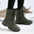 thumbnail image 6 of YOURDIARY Women's Snow Boots Winter Outdoor Warm Waterproof Mid-Calf Booties Faux Fur Lined, 6 of 8