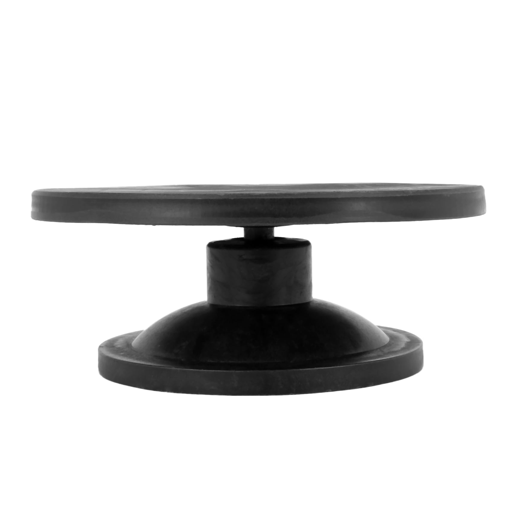 30Cm Pottery Wheel Modelling Platform Sculpting Turntable Model Making Clay Sculpture Tools Round Rotary Turn Plate Pottery Tools Black