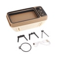 thumbnail image 1 of DEWIN Haut-Parleur Rétro en Forme de Télé Stéréo HD Bluetooth pour Téléphone Mobile de Moins de 6 Pieds' Support Gris, 1 of 14