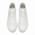 thumbnail image 4 of Womens Mens High Top Canvas Sneakers Lace Up Platform Casual Shoes Classic Comfortable Fashion Sneakers, 4 of 6