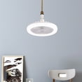 thumbnail image 4 of Mistaha 30W Modern Minimalist Ceiling Fan Light with Aromatherapy Slot, Adjustable Color Temperature and Brightness, 3-Speed Fan Control, Timer, Remote Control, Night Light Mode - Yellow, 4 of 7