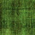 thumbnail image 1 of Ahgly Company Indoor Square Abstract Green Modern Area Rugs, 3' Square, 1 of 4