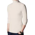 thumbnail image 4 of Suéter De Punto De Cuello Alto De Color Liso Unisex, 4 of 8