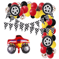 thumbnail image 1 of Globos decorativos para cumpleaños alusivos a Racing Cars, 1 of 4