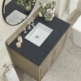 thumbnail image 3 of James Martin Vanities 36" Single Vanity, Mid-Century Walnut w/ 3 CM White Zeus Quartz Top, 3 of 7