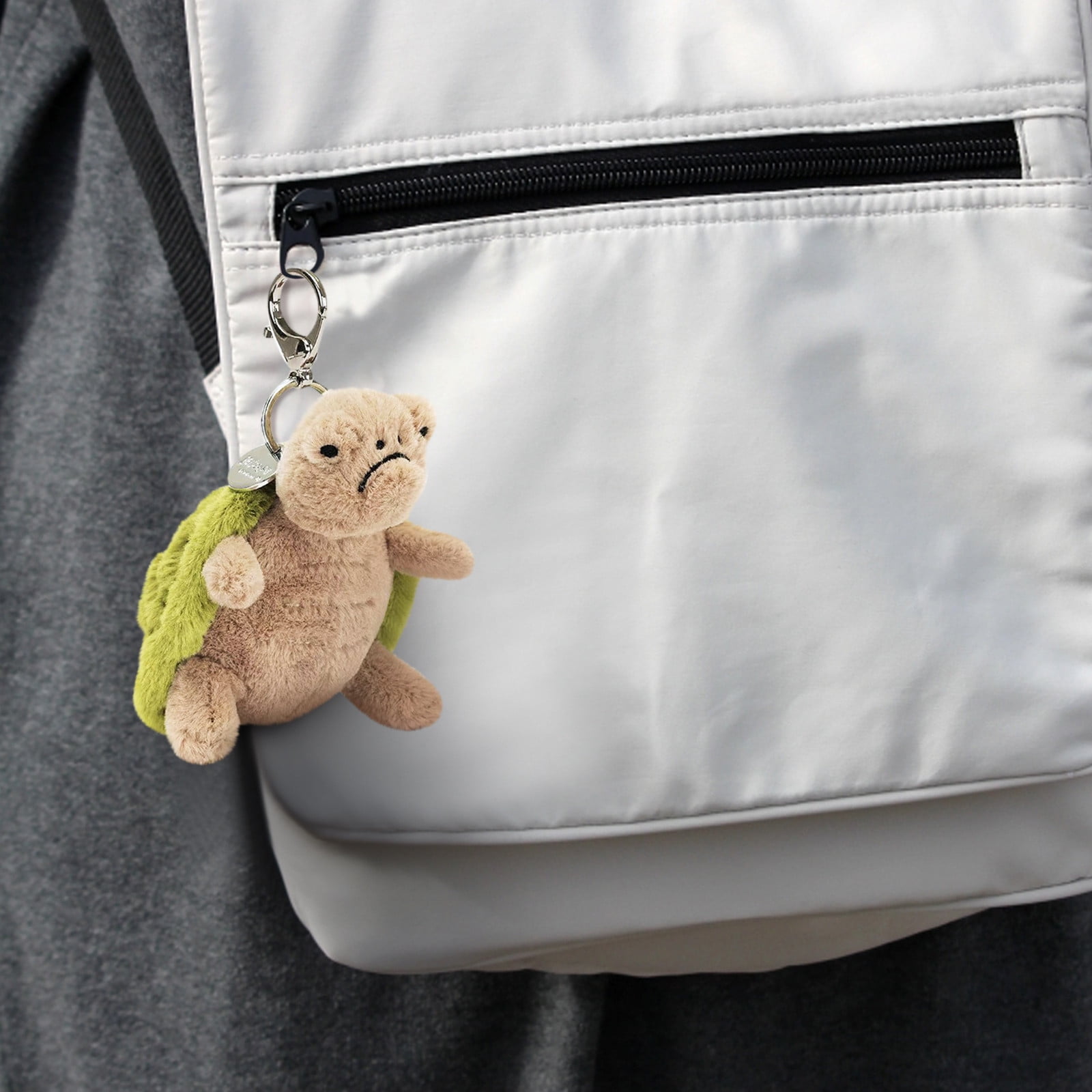 Stuffed Toy Gifts Adorable Plush Turtle Keychain Soft Stuffed Animal Key Ring with Clip for Kids & Adults, Perfect Gift Accessory