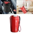 thumbnail image 6 of Insulated Coffee Mug, Coffee Cup 390ml for Outdoor Red, 6 of 8