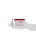 Rubbermaid Modular Food Storage Canister 5C, Red