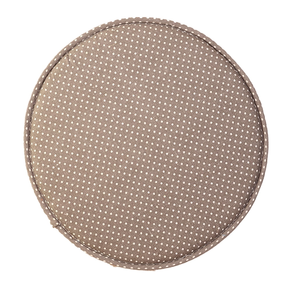 Round Stool Chair Cushions for Kitchen Dining Seat Pads with Ties Non