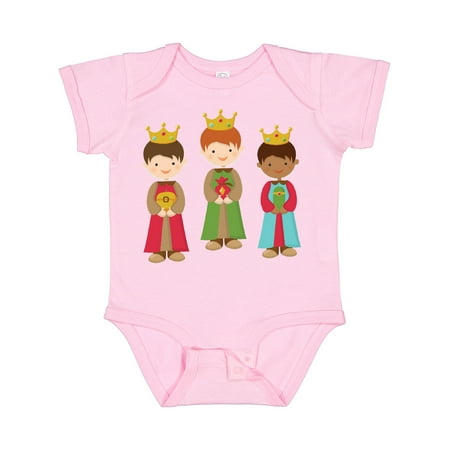 

Inktastic Christmas Three Wisemen Boys or Girls Baby Bodysuit