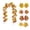 C, variant on Coffee Artificial Maple Leaf Vine 78.7 Inch&nbsp;- Fall Thanksgiving Door Wreath Decor (78.7 in)