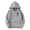 Grey, variant on Toddler Girls Pullover Hoodie Sweatshirt Kids Sports Shirt Casual Coconut Tree Print Hoodie Pullover Solid Color Hooded Sweatshirt with Pocket Pullovers Tops Size 3-4T ,White