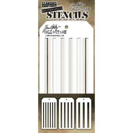 UPC: 0793888454200 | Shifter Stripes Tim Holtz Layered Stencil Set – Stampers Anonymous