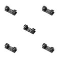 thumbnail image 2 of Methold Paquete de 20 Clips para cables, Mini sujetador práctico, soporte para caída de cables, organizador autoadhesivo resistente al Negro 5piezas, 2 of 6