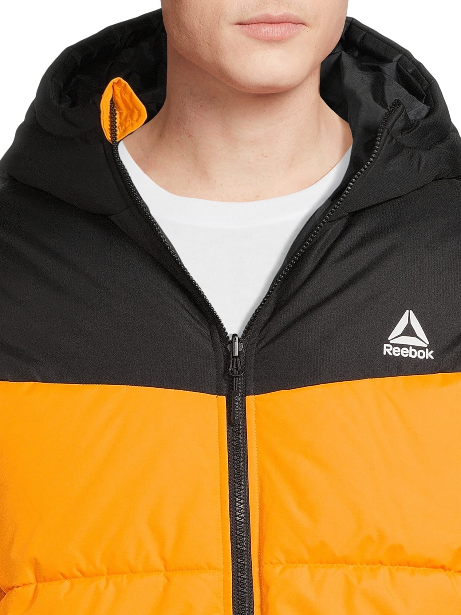 Reebok Men s Reversible Puffer Jacket Sizes S 3XL Walmart