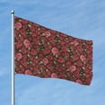 thumbnail image 2 of Picia Rose Flowers Printed Flag ,Rose Flowers Pattern Garden Flag Vertical Double,Yard Lawn Outdoor Decor 48x72", 2 of 9