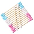 thumbnail image 1 of 500PCS Cotton Swab Multipurpose Double Tipped Cotton Bud Ear Stick with Box, 1 of 7
