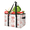 Multicolor 4, variant on Pink Pig Reusable Grocery Bag, Foldable Shopping Tote Bag with Reinforced Handles, Watercolor Farm Animal Large Kitchen Grocery Bags for Shopping Groceries Picnic