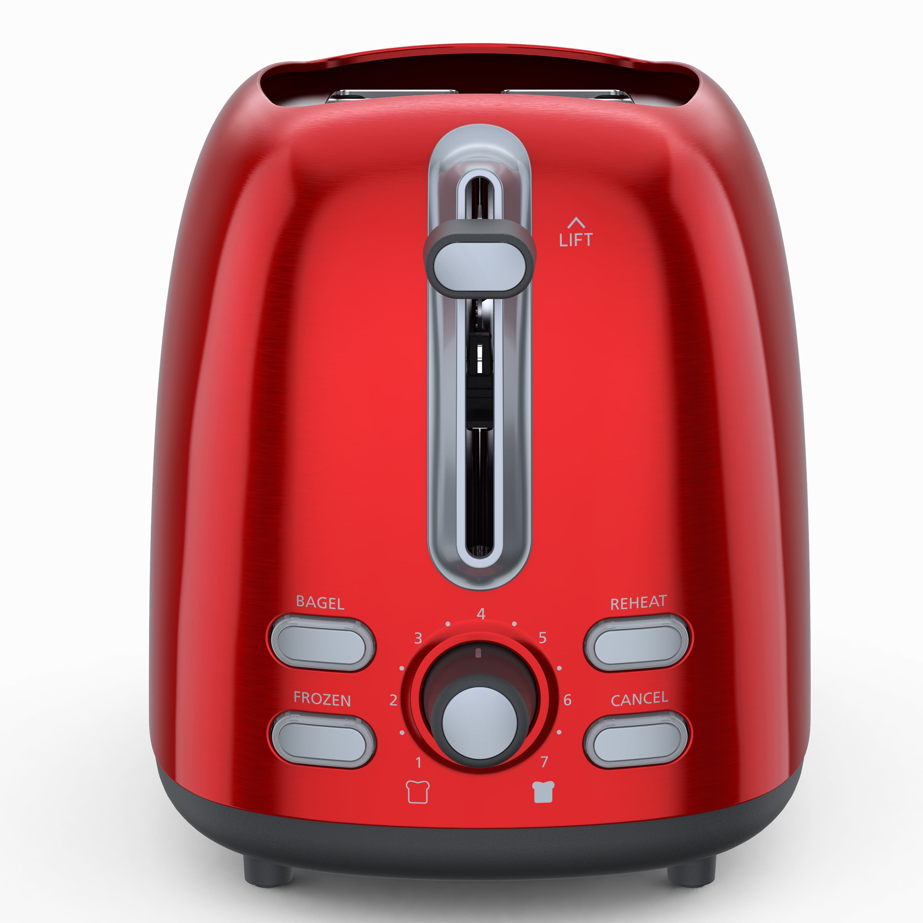 Oster 6544RD-053 Pop Up 2 Slice Toaster, Red 220V