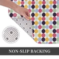 thumbnail image 3 of Kdxio Polka Dot,16" x 24", Non-Slip Front Door Mats,Outdoor Welcome Mat Washable, 3 of 9