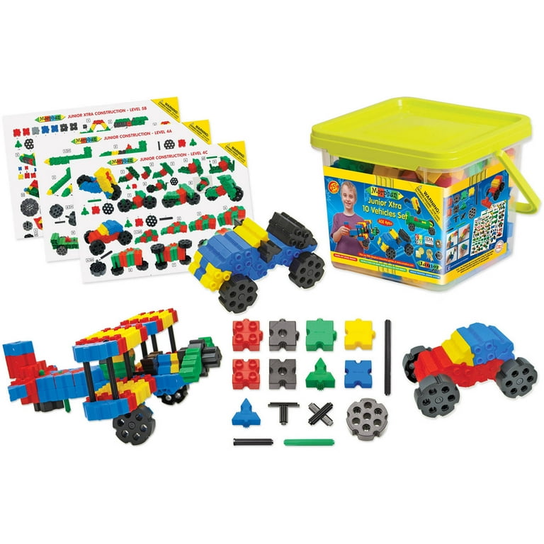 Morphun Junior Xtra 10 Vehicles Set, 251pcs - Walmart.com