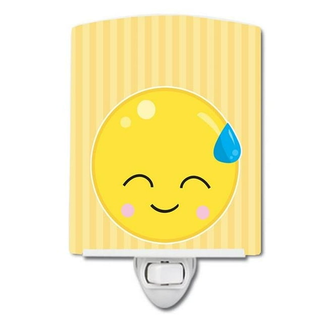 Carolines Treasures BB8735CNL Sweating Face Ceramic Night Light