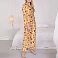 thumbnail image 3 of Sigee Autumn Maple Leaves for Women’s Pajama Sets Long-Sleeved Pjs Sets for Women 2 piece Sleepwear-Large, 3 of 7