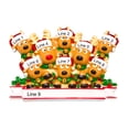 thumbnail image 4 of Ornaments by Elves Personalized Family of 8 Reindeer Christmas Ornament Cute Animal Xmas Decor 2024, 4 of 10