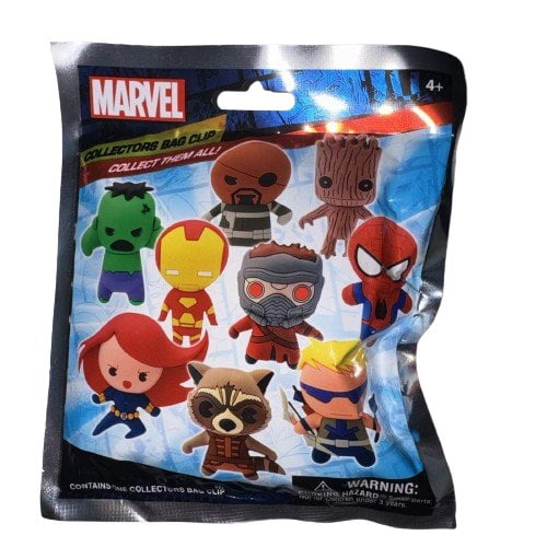 Marvel Collectors Bag Clip New Sealed 3D Figural Blind Hanger Possible Exclusive