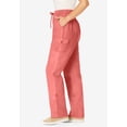 thumbnail image 4 of Woman Within Plus Size Convertible 2-in-1 Cargo Pant & Capri Elastic Waist, 4 of 6
