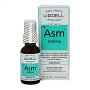 Liddell Laboratories Asthma Homepathic Oral Spray, 1 Oz, 2 Pack