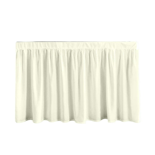 LCXmlly Wrap Around Bed Skirt Solid Color Wear Resistant Ruffled Bed Skirt for College Dorm Room