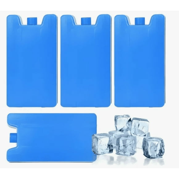 Paquete Xtellar De 4 Hielos Reutilizables Bolsa De Hielo Delgada