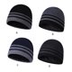thumbnail image 5 of Sonducket Gorros de lana de punto de invierno Gorros de protección de calavera a rayas Jersey informal Gorro al aire libre Regalos deportivos Esquí Sombreros gris carbón Sonducket AP010036-04, 5 of 6