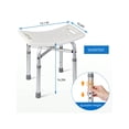 thumbnail image 3 of Qinaqin de Altura Ajustable Shower Bench/Chair para Bathroom Bathtub Slip Resistant 350 Lb Capacity, 3 of 6