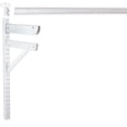 thumbnail image 3 of Knape & Vogt BK-0102-14 Heavy Duty Shelf Bracket, 14 in L, Steel, 3 of 3